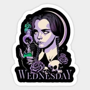 Wednesday Addams Sticker